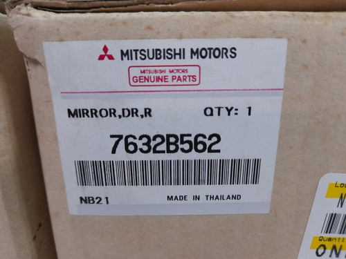 Retrovisor Derecho Mitsubishi Montero Sport 2015 Original Foto 8