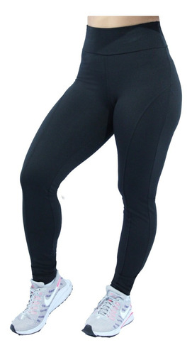 Legging Montaria Suplex Grossa  Flanelada Cós Alto 