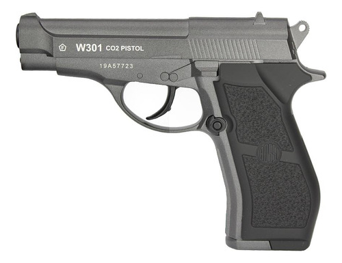 Pistola De Pressão Co2 Full Metal W301 Wingun 4,5mm