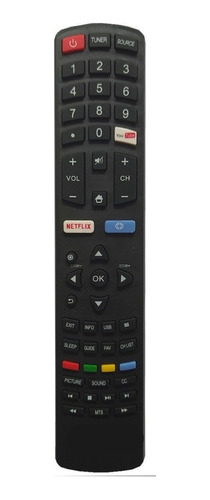 Control Remoto Para Pantalla Smart Tv Hkpro Tv + Pilas