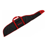 Funda Para Rifle Mendoza Mr-001 Negra Rojo Acolchonada 130cm