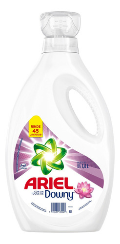 Ariel Detergente Líquido 1,8l Con Suavizante Downy