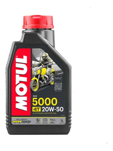Aceite Motul 5000 20w50 4t Lubricante Mineral No Elf Rider