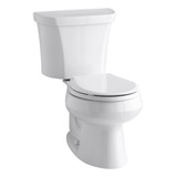 Kohler K-3987-ra-0 Wellworth Inodoro De Doble Descarga, De F