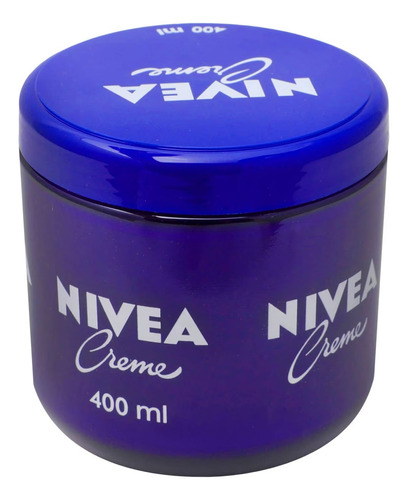 Crema Corporal Nivea Creme De 400ml Tarro De Vidrio 