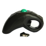 Mouse/raton Trackball Inalámbrico Ergonómico Mano Con Punter