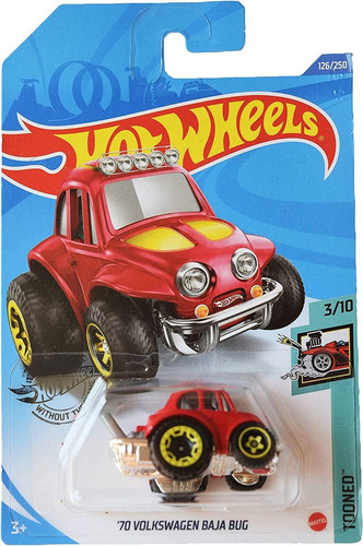 Hot Wheels Volkswagen Escarabajo Baja Bug 70 Tooned