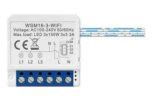 Módulo Interruptor Inteligente Avatar Wifi Tuya Zigbee 3 Via