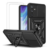 Funda Para Samsung Galaxy A54 5g Uso Rudo Carcasa + 2 Micas