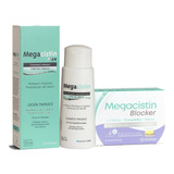 Megacistin Combo Max Blocker + Locion + Shampoo De Regalo