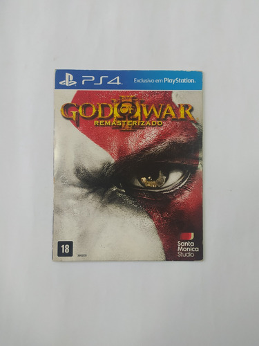 God Of War Iii: Remastered Encartelado - Ps4 