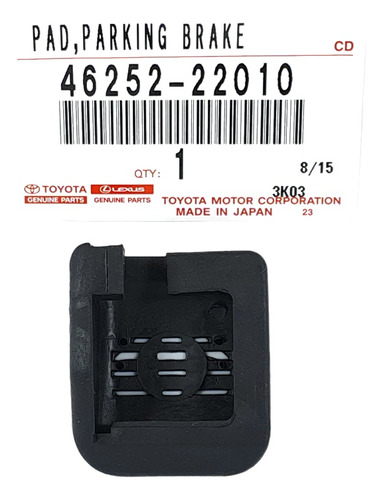 Goma Pedal Freno Mano Camry 3.5 2007 2008 2009 Original Foto 3