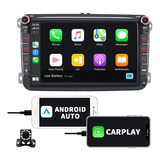 Estereo Android Gps Jetta Mk6 Bora Tiguan Golf Vw + Carplay