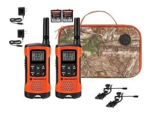 Walkie Talkie Handy Motorola T265 + Manos Libres + Maletin