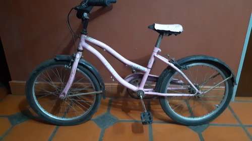 Bicicleta Nena Rodado 20 Rosa Usada