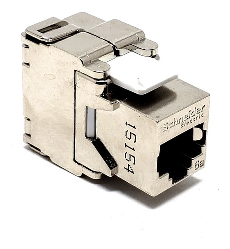 Conector Femea Rj45 Cat6a Blindado Schneider