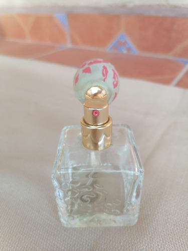 Antigua Botella Perfume Loción Oriflame Bombilla Atomizadora