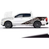 Calco Ford Ranger 2013 - 2018 Monster Army Juego Con Porton