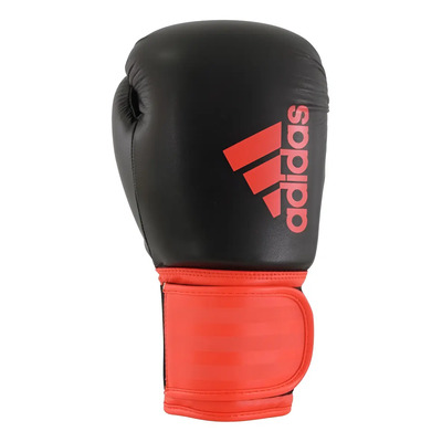 Guantes De Box adidas Hybrid 100 Rojo\u002Fnegro Color Negro\u002Frojo Talla 12oz | Meses sin interés