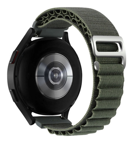 Pulseira Loop Alpinista Para Relogio Smartwatch 20mm Cor Verde
