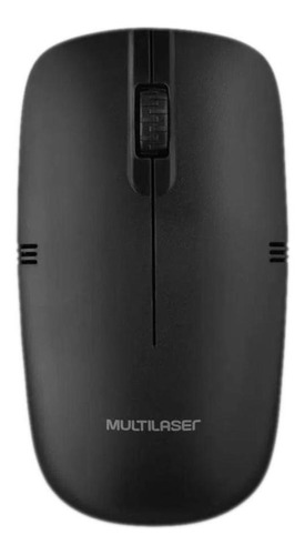 Mouse Óptico Sem Fio 1200 Dpi Preto Multilaser Mo285