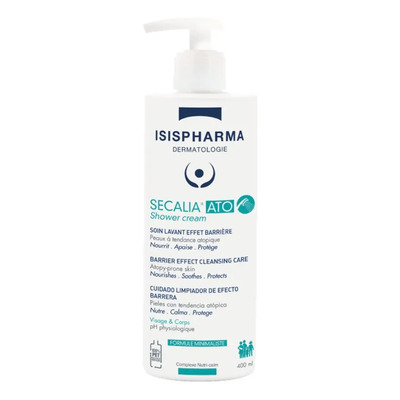 Isispharma Secalia ATO Crema de Ducha 400ml Hipoalergénica Libre de Parabenos Piel Tendencia Atópica | Envío gratis