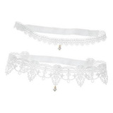 3x 2 Unids Boda Nupcial Liguero Medias Nupciales Liga De