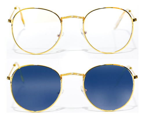 Gafas Fotocromaticas + Antireflejo Blue Protect | Round 