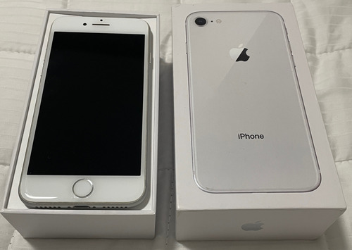 iPhone 8 64gb Usado Prata/branco Funcionando Perfeitamente