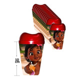 Vaso Pitillo Infantil Sorpresa X12 Und Fiesta Moana Bebe