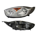 Faro Ford Fiesta Ikon Sedan 2011 - 2012 Izq F/cromado