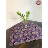 Carpeta Turca 90x90 Cm Aspendos - Morado