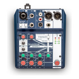 Placa De Sonido Consola Mixer Soundcraft Notepad 5