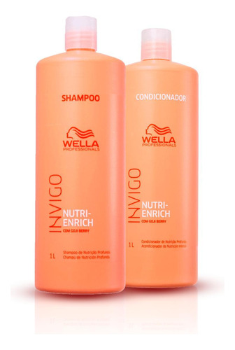 Kit Enrich Shampoo E Condicionador 1l - Wella