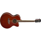Guitarra Electroacustica Yamaha Cpx Roja Cpx600rtb