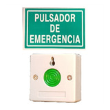 Pulsador Boton De Emergencia Discapacitado Cartel Indicador