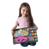 Kit Bijou Belleza Infantil Juego Mostacillas Antifaz Juguete