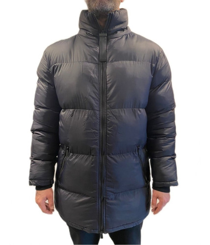 Campera Plegaria Glausa Parka Canelon Hombre - Big Buey -