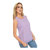 Blusa Casual Mujer Lila 997-17