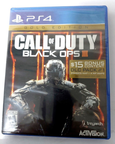 Call Of Duty: Black Ops Iii Gold Edition Ps4  Físico