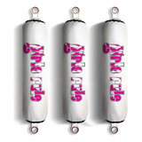 3 Fundas Cubre Amortiguador Honda Trx 250 300 400 Girls Rule