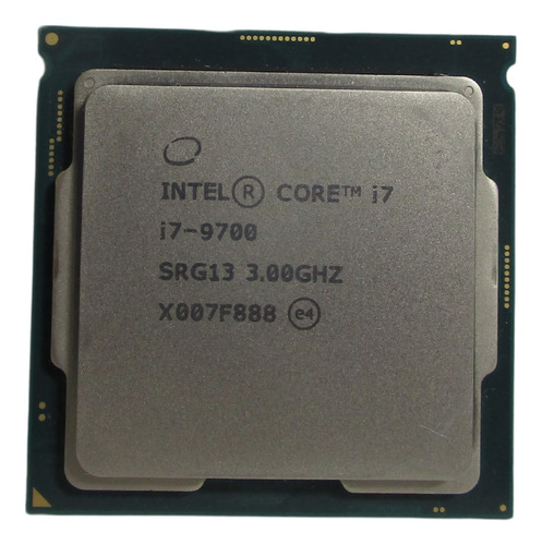 Procesador Intel Core I7-9700 3.00ghz 8 Núcleos 12mb Cache 