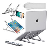 Soporte Notebook Plegable Aluminio Portátil Base Tablet Mac