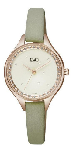 Reloj Q&q Análogo Mujer Qb73-122