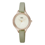 Reloj Q&q Análogo Mujer Qb73-122