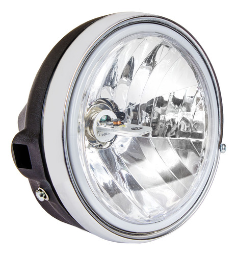 Farol Completo Ybr 2006 2007 2008 Lampada Led H4