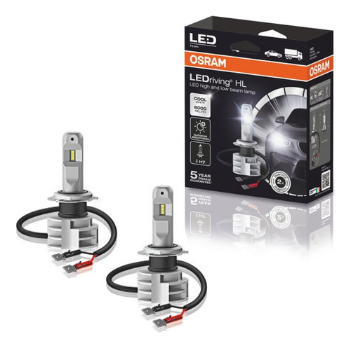 Lamparas H7 Led Osram Led Driving 6000k Italia Nolin