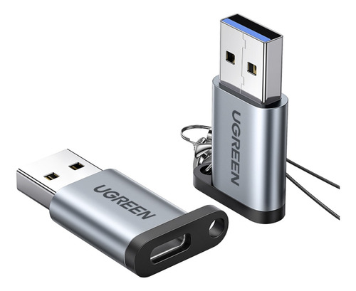 Ugreen Adaptador Usb 3.0 A A Usb-c 3.1 Gris