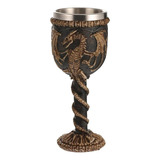 Toalla De Dragón Goblet Resin Estilo De Gótico Steampunk