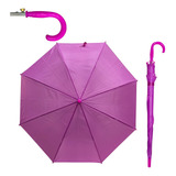 Sombrinha Guarda Chuva Automatico Infantil Rosa Decoração